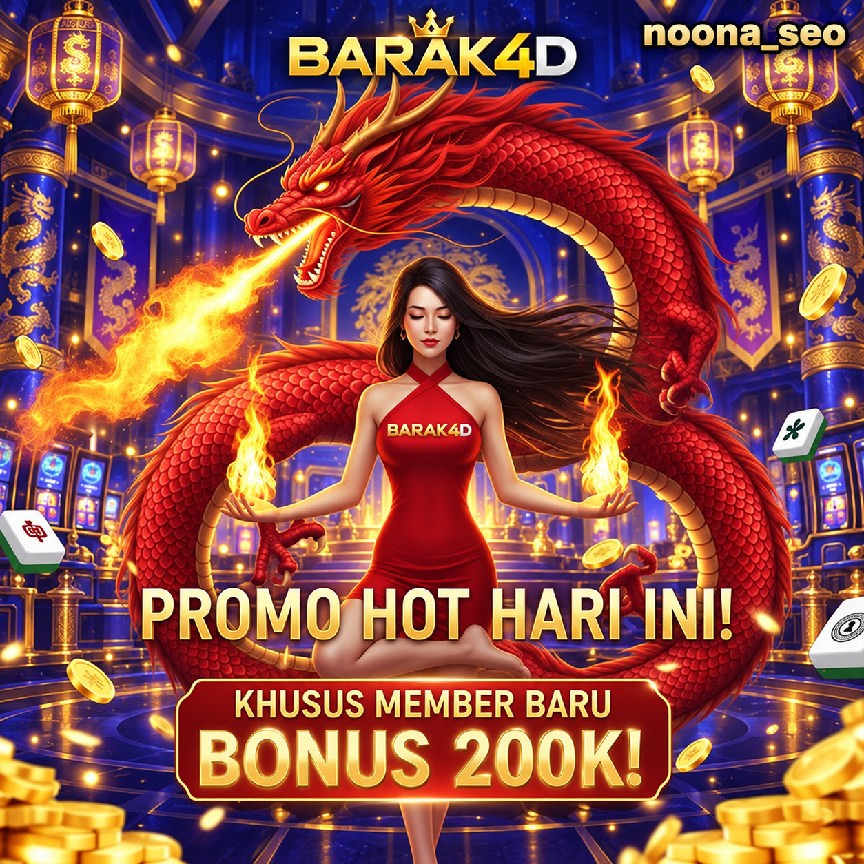 Banner Aplikasi BARAK4D dengan akses permainan digital